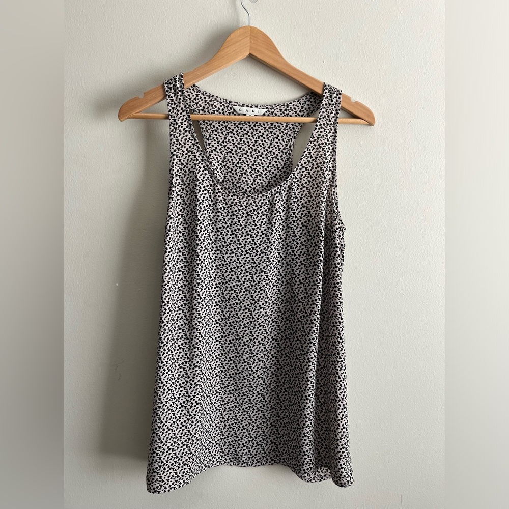 CAbi Easy Tank Style# 818. Animal Print. Size Small